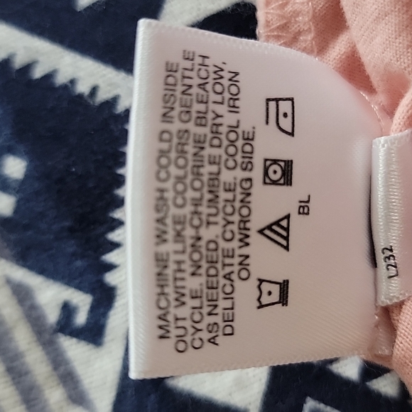 Hanna Andersson Blush with Sparkle Trim Tee - Picture 6 of 8